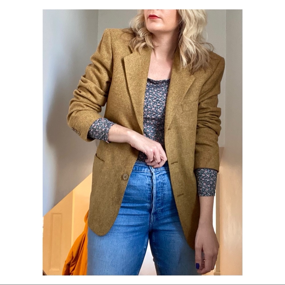 Amazing Vintage Wool Blazer